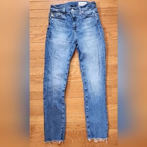 AG-ED Denim Mari High Rise Slim Straight
